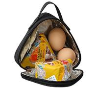 Triangular Insulated Bag - Mini Thickened Aluminum Foil Food Storage Lunch Bags | Kitchen Insulation Lunch Bag | Portable 13.5cm Oxford Cloth Thermal Container for Students, Office, and Camping