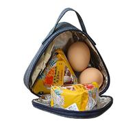 Triangular Insulated Bag - Mini Thickened Aluminum Foil Food Storage Lunch Bags | Kitchen Insulation Lunch Bag | Portable 13.5cm Oxford Cloth Thermal Container for Students, Office, and Camping