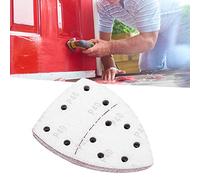 Triangular Sanding Sheet Zigzag-cutting Design for Metal Wood Stone 60Pcs