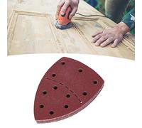 Triangular Sanding Sheet Zigzag-cutting Design for Metal Wood Stone 60Pcs
