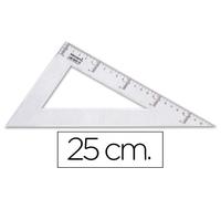Triángulo Cuadrado 25 cm Plástico