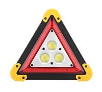 TriáNgulo Luz Emergencia, LED Roja Triángulo de Advertencia para Coche, Señal de Parada Triangular de Seguridad de Emergencia para Avería de Coche Multifunción de 30W, para Advertencia de Emergen