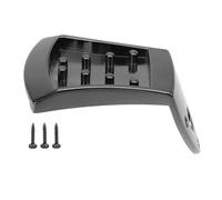 Triángulo Mandolina Cordal De Reemplazo Negro Metal 8 Cuerdas Arqueado Superior con Tornillos Aleación De Aluminio Para Mandolinas