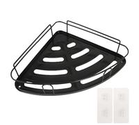 Triángulo Organizador - Soporte para archivos de escritorio, estantería de almacenamiento de cocina | Gancho adhesivo para pared de ducha, alambre de metal - Organizador de documentos para baño