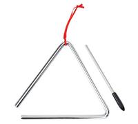 Triángulo XDrum con baqueta 15 cm, Respuesta rápida, Material: acero