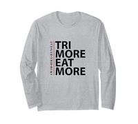 Triatleta Endurance - Tri More Eat More Swim Bike Run Manga Larga