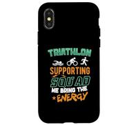 Triatlón Apoyo Triatlón Calendario de Entrenamiento Triatlón Carcasa para iPhone X/XS