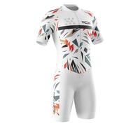 Triatlón de Hombres Triathlon, triatlón de Verano, Traje de Triatlón de Manga Corta para Hombre,2024 Nuevo Pro Manga Corta Traje de Ciclismo,Ciclismo, Carrera (Typ-1,S)