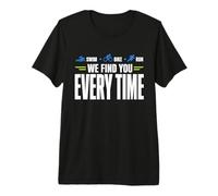Triatlón Support Crew Swim Bike Run Race Day Support Camiseta Premium