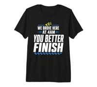 Triatlón Support Crew Swim Bike Run Race Day Support Camiseta Premium