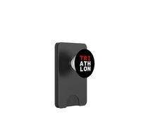 Triatlón Triatleta Swim Bike Run Diseño inspirado PopSockets PopWallet para MagSafe