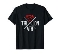Triatlón Triatleta Swim Bike Run Endurance Diseño Inspirado Camiseta