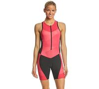Triatlón-triunfo for mujer juego de jersey de ciclismo sin mangas con una sola pieza con 9d Gel Pick Pocket Secreado rápido Sportswear mono CYTSH (Color : 01, Size : X-Small)