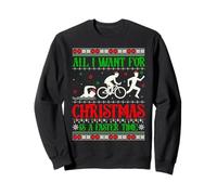 Triatlón Ugly Christmas Sweater for Triathlon Xmas Sudadera