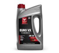 Triax Euro Ultra VX 5W-30 Aceite totalmente sintético, con base de PAO/ésteres, Compatible con VW 507.00/504.00, VW Audi 502.00, 505.01, BMW LL-04, C30, ACEA C3, Mercedes 229.51, 229.5, 229.31