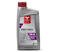 Triax Gear Max MT 75W-80 GL-4, caja de cambios y transmisión manual totalmente sintética, compatible con Chrysler MS 9224, Honda MTF (1 cuarto)