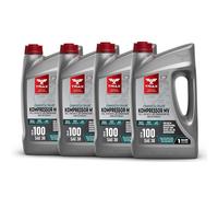 TRIAX Kompressor MV ISO 100 SAE 30 Aceite Compresor Aire Sintético - Para Compresores Rotativos Tornillo Paletas y Reciprocantes - Servicio Industrial Alta Temperatura