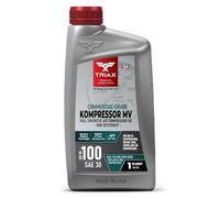 TRIAX Kompressor MV ISO 100 SAE 30 Aceite Compresor Aire Sintético - Para Compresores Rotativos Tornillo Paletas y Reciprocantes - Servicio Industrial Alta Temperatura