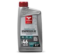 TRIAX Kompressor MV ISO 46, Multi Vis, aceite de compresor de aire sintético completo para: rotativo, paleta, tornillo, recíproco, silencioso, compresores de aire de alta temperatura, 20.000 horas de