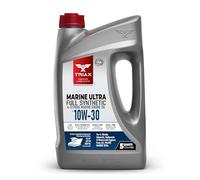 TRIAX Marine Ultra 10W-30 Aceite de Motor Marino Sintético Completo de 4 Tiempos para Motores de Barcos Intraborda/Fueraborda/Deportivos, Cumple con NMMA FC-W, JASO-MA en 5 Cuartos/4,73 Litros.