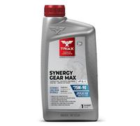 TRIAX Synergy Gear MAX 75W-90 Lubricante para Transmisiones manuales, Cajas/diferenciales, Deslizamiento Limitado GL-5, intervalo de Cambio ultralargo 800.000 kilómetros (1 Cuarto)
