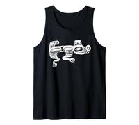 Tribal indígena de la Costa noroeste del Pacífico, Wasco Haida, Lobo Marino Camiseta sin Mangas