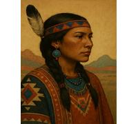 Tribal Spirit Notebook (8.5 x 11): Native American Inspired Art Journal | 110 Lined Pages | Southwest Aesthetic Writing Notebook