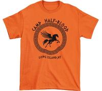 Tribal T-Shirts Camp Half Blood - Camiseta unisex para adultos y niños, inspirada en Percy Jackson, naranja, M