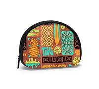 Tribal Totem Polar Bear Family Monedero Carteras Cambiar Bolsa Funky Key Holder Cremallera Pequeñas Bolsas de Maquillaje cosmético