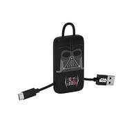 Tribe Darth Vader - Llavero USB/MicroUSB, Color Negro