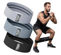 Tribe Lifting WOD - Bandas de Resistencia para la Cadera, 2 Unidades, para Entrenamiento de Cadera o Terapia física, Hombres y Mujeres