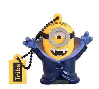 Tribe Los Minions Despicable Me Gone Batty - Memoria USB 2.0 DE 16 GB Pendrive Flash Drive de Goma con Llavero
