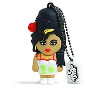Tribe Toonstar Pendrive - Memoria USB Flash Drive 2.0, de Goma, de 4 GB con Llavero, diseño Wino