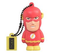 Tribe Warner Bros DC Comics Flash - Memoria USB 2.0 de 8 GB Pendrive Flash Drive de Goma con Llavero, Multicolor