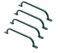 TRIBECCO Asas de escalada para exterior e interior, asas de metal para parque infantil, estructura de escalada, torre de juegos, cama alta, escalera y pared de escalada en la habitación de los niños