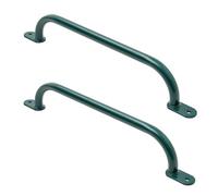 TRIBECCO Asas de escalada para exterior e interior, asas de metal para parque infantil, estructura de escalada, torre de juegos, cama alta, escalera y pared de escalada en la habitación de los niños