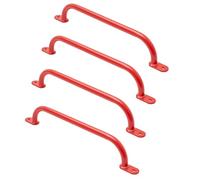 TRIBECCO Grifos de escalada para exterior e interior, asas de metal para parque infantil, estructura de escalada, torre de juegos, cama alta, escalera y pared de escalada en la habitación de los niños