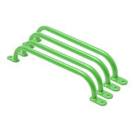 TRIBECCO Grifos de escalada para exterior e interior, asas de metal para parque infantil, estructura de escalada, torre de juegos, cama alta, escalera y pared de escalada en la habitación de los niños