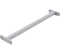 TRIBECCO® Sport-Tec - Barra de Gimnasia para Colgarse (Metal, 60 cm), Color Gris