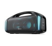 Tribit StormBox Blast Altavoz Portátil: 90W Sonido Estéreo Alto con XBass, IPX7, Impermeable con Luz LED, PowerBank, Bluetooth 5.3 &TWS, Custom EQ, 30H Playtime, Outdoor/Camping/Party