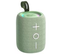 Tribit StormBox Mini+ Altavoz Bluetooth Portátil, Sonido 360° | 12 W, 12 horas, BT 5.4, IPX7 impermeable, luces RGB, EQ, emparejamiento TWS, USB-C, soporte AAC/SBC, exterior, viajes, verde