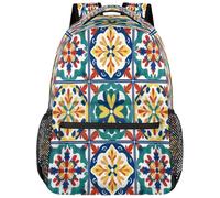 Tribu Mexicana Talavera Mochila Informal Unisex Mochila Del Ordenador Ligera Mochilas Deportivas Para Vuelta Al Cole Trabajo Hombre 29X40Cm