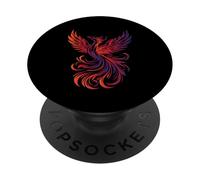 Tribu Phoenix Fire Bird PopSockets PopGrip Adhesivo