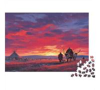 Tribu Sami Rompecabezas Midnight Sun ReinCiervo Rompecabezas Juego De Habilidad para Toda La Familia 1000pcs (75x50cm)
