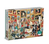 galison Rompecabezas Tribuna of The Uffizi: Meowsterpiece of Western Art 1500 piezas