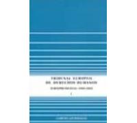 Tribunal Europeo De Derechos Humanos. Jurisprudencia 1988-2002 (2 Vols