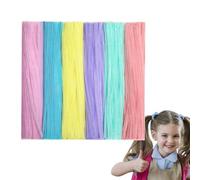 Tribus de chenilla,Tallos de chenilla para,Barra giratoria divertida - Tallos de chenilla en palitos de felpa, material para limpiadores de tuberías, limpiador de tuberías colorido para niños