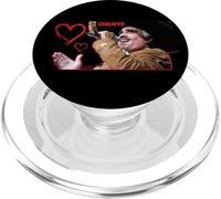Tributo Chente Cantando diseño con Corazones. Vicente Fernández PopSockets PopGrip para MagSafe