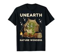 Triceratops Descubrimiento Naturaleza Maravillas Escuela Campamento de Verano Viaje Camiseta