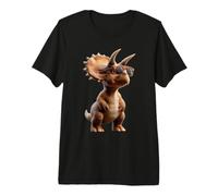 Triceratops Dinosaurio I Love Dinosaurs Cute Triceratops Camiseta Premium